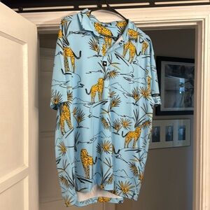 “Bad Birdie men’s polo shirt in size 2xl